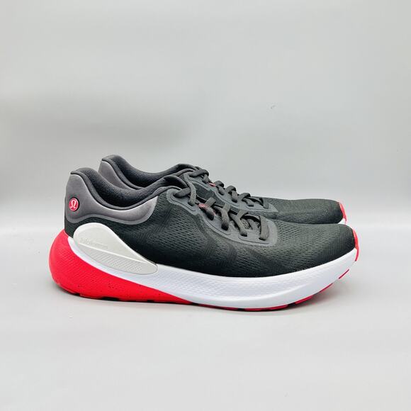 Lululemon Shoes Mens 12 Black Mesh Beyondfeel Running Athletic Sneakers Comfort